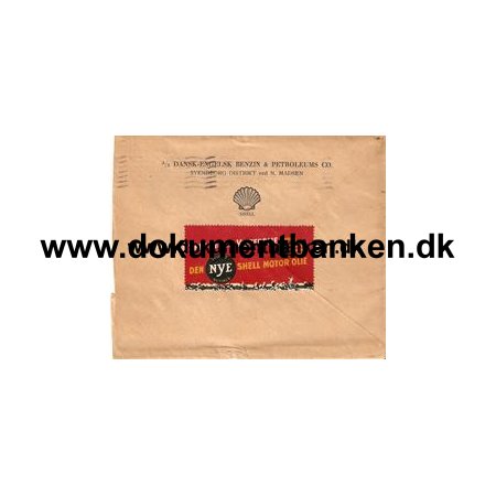 SHELL. Dansk-Engelsk Benzin & Petroleums Co. 1938