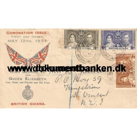British Guiana Coronation 1937