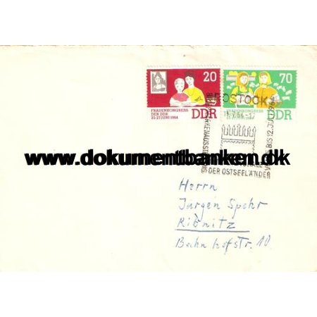 DDR. Brev 1964