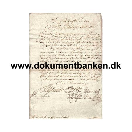 Adam Gottlob Moltke + Andreas P. Bernstorff 1763