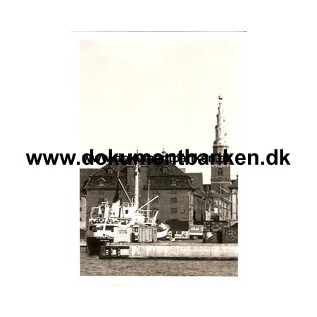 Skibet Christian Holm ved KGL. Grnlandske Handel i Kbenhavns Havn 1969