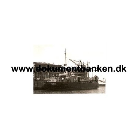 Skibet Kronborg i Kbenhavns havn 1969