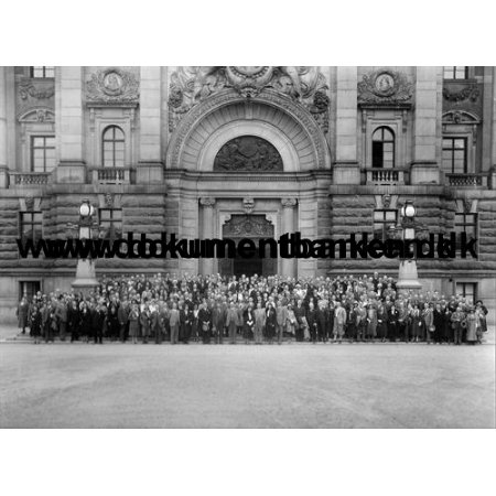 Nordiska Postmte Stockholms 1931 Fotografi