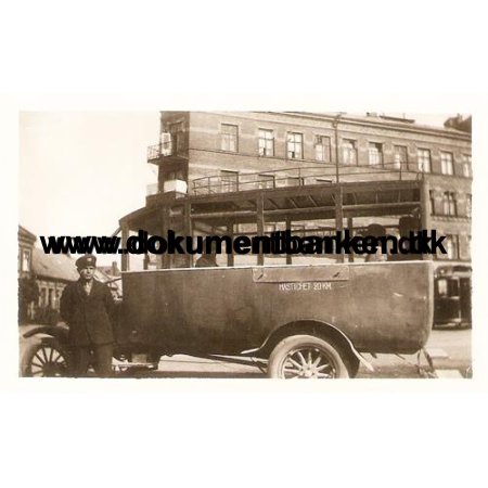 Rutebilen, Malm - Trelleborg, Foto, 1924
