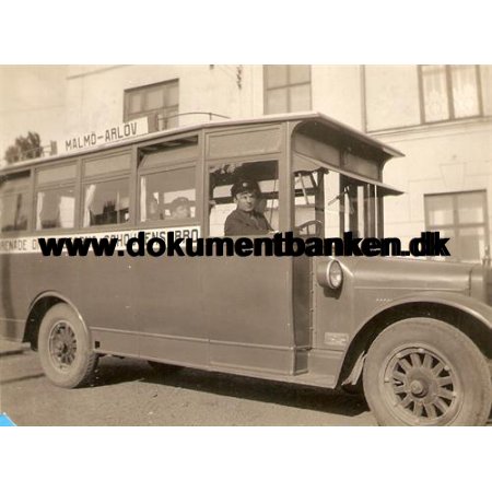 Rutebilen Malm - Arlv. "Internationalbussen" Arlv 1920