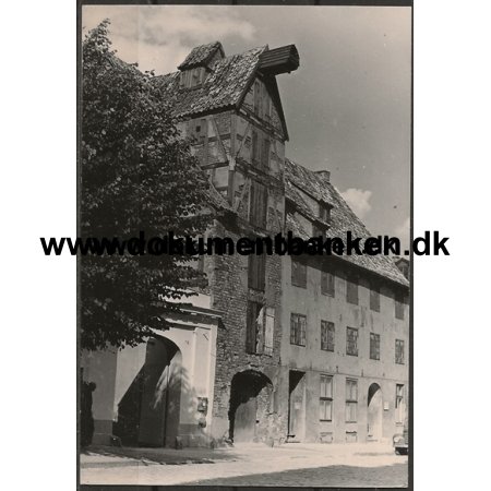 Ein alter Speicher in der Altstadt Rostock Tyskland Fotografi