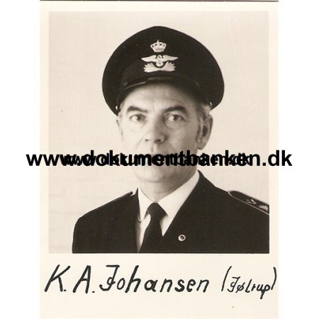 DSB, K. A. Johansen, fdt 27 juni 1916
