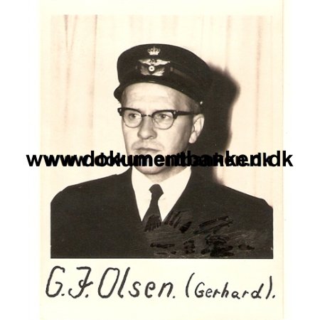 DSB, Gerhard J. Olsen, fdt 7 august 1914