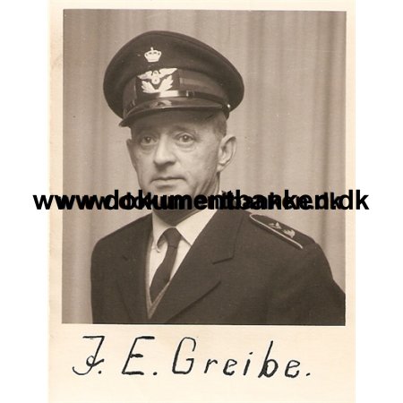 DSB, J. E. Greibe, fdt 31 august 1918