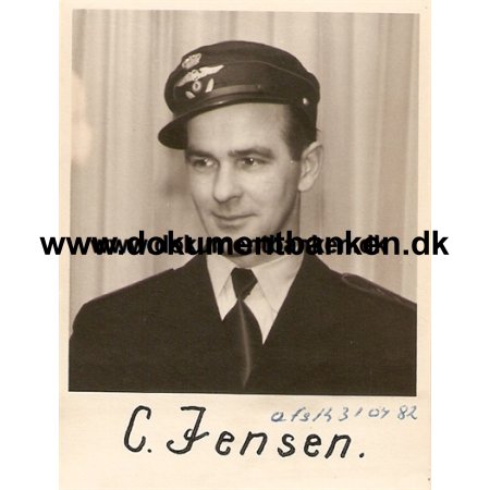 DSB, Carlo Jensen, fdt 4 juli 1923