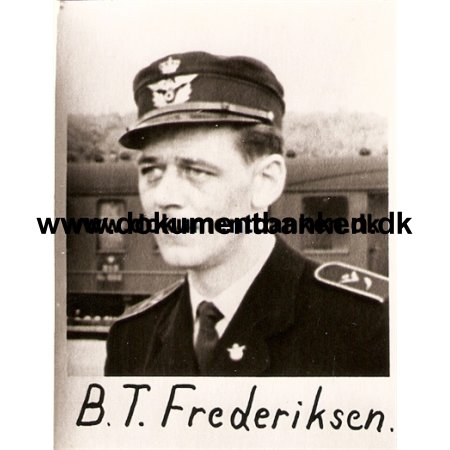 DSB, Bent T. Frederiksen, fdt 26 maj 1925