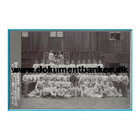 Det Gamle Kbenhavn, Soldater ved barak, Amager, Fotografi