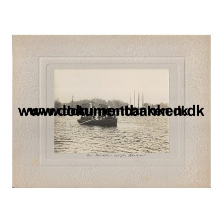 Stralsund Dnholm Tyskland Fotografi 1914