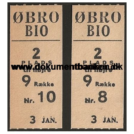 Biobilletter Mor Skal Giftes bro Bio Lyngbyvej 1959