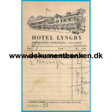 Hotel Lyngby Hovedgaden 1 Lyngby Regning