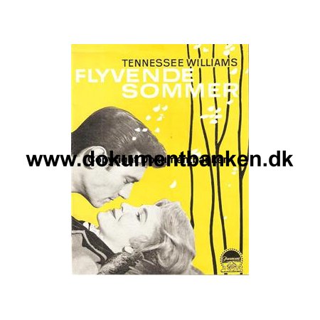 Filmprogram Flyvende Sommer Tennessee Williams 1961