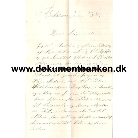 Andersen, Maren. Fdt 19 maj 1847 Odense Amt. Indslev Sogn