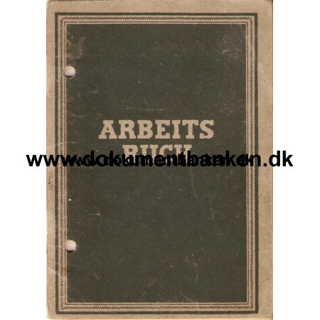 DDR. Arbeitsbuch fr Dorothea Schubert geboren 1 januar 1923