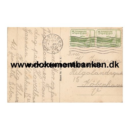 Jeppsson, Ebba. Fdt 29 august 1928, postkort