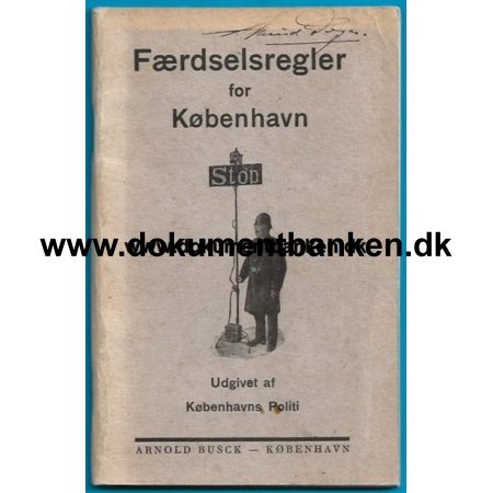 Frdselsregler for Kbenhavn 1927 