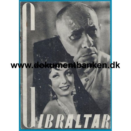 Gibraltar, Erich von Stroheim, Filmprogram, 1938