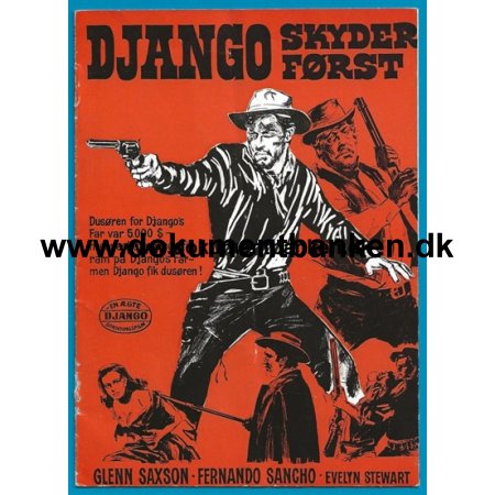 Django skyder frst, Filmprogram, 1966