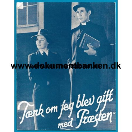 Tnk om jeg blev gift med Prsten, Viveca Lindfors, Filmprogram, 1941