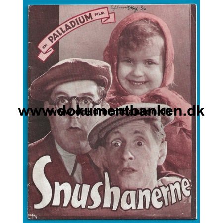 Snushanerne, Ib Schnberg, Filmprogram, 1936