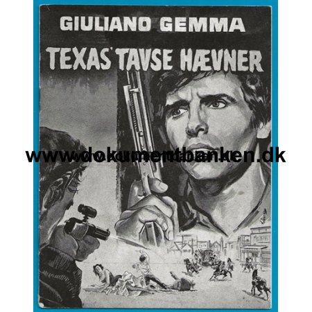 Texas Tavse Hvner, Giuliano Gemma, Filmprogram, 1969