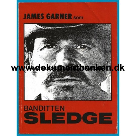 Banditten Sledge, James Garner, Filmprogram, 1970