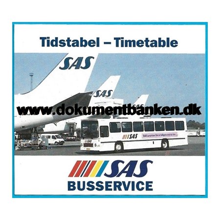 SAS Busservice, Timetable