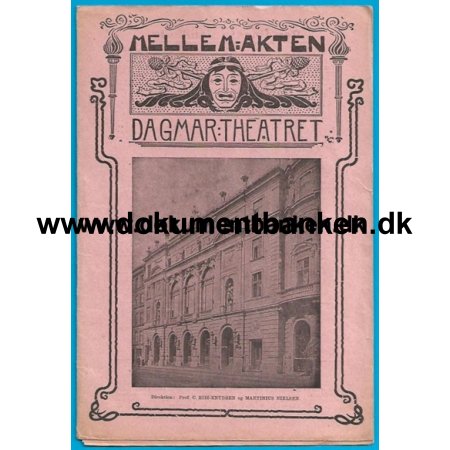Dagmar Theatret Program 1902