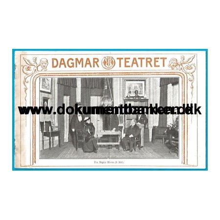 Dagmar Theatret Program 1935