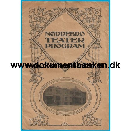 Nrrebro Teater Program 1918