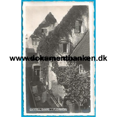 Flensborg, Gammel Grd, Tyskland, Postkort