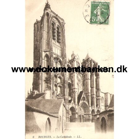 Bourges. - La Cathedrale. Carte Postale