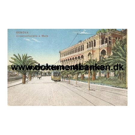 Genova. Circonvallazione a Mare. Carte Postale. 1920