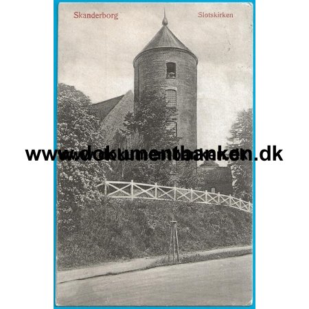 Skanderborg, Slotskirken, Jylland, Post Kort