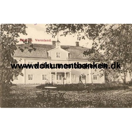Mssvik, Sffle, Vermland, Sverige. Vykort 1911