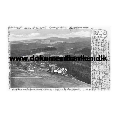 Masserberg. Hhenluftkurort. Post Karte. 1935
