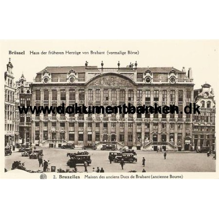 Bruxelles. Maison des anciens Ducs de Brabant. Carte Postale