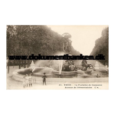 Paris, La Fontaine de Carpeaux Avenue de l'Observatoire, Carte Postale