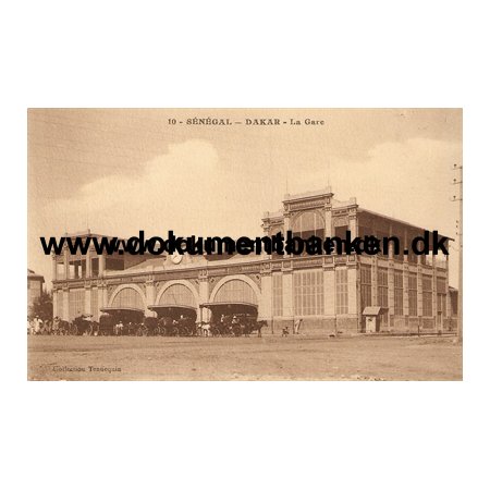 Dakar, La Gare, Senegal, Carte Postale