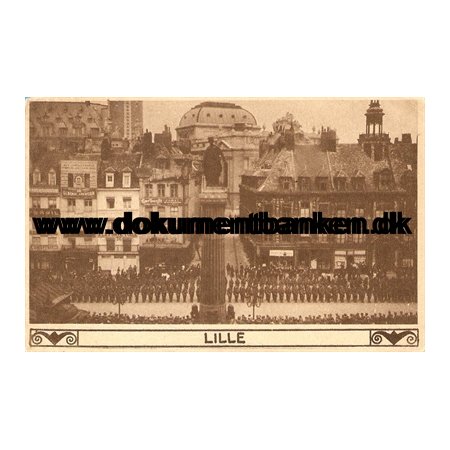 Lille, Feldpost, Carte Postale 1914