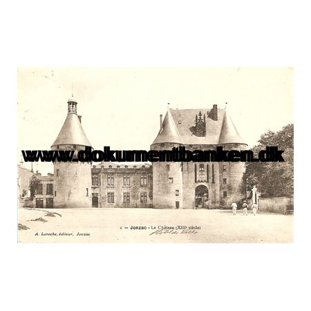 Jonzac, Le Chateau (XIII siecle), Carte Postale