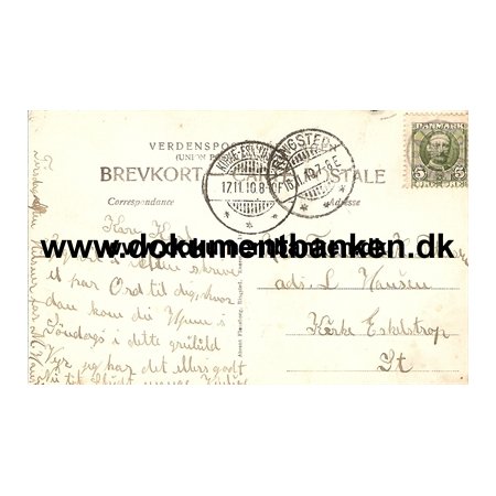 Allingemagle Stjernestempel, Knud Lavards Kapel, Postkort