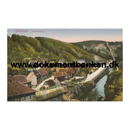Rbeland in Harzen, Totalansicht, Postkarte