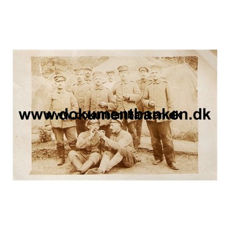 Tysk feldpost, Tyske Soldater, 1 verdenskrig, Fotopostkort