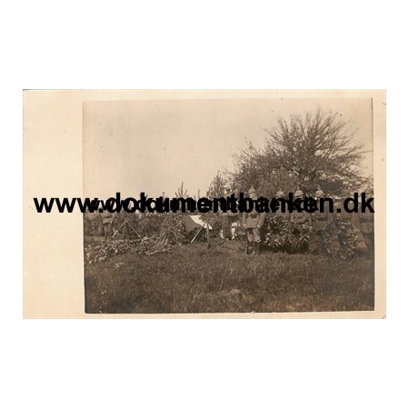 Tyskland, 1 verdenskrig, Begravelse , Postkarte