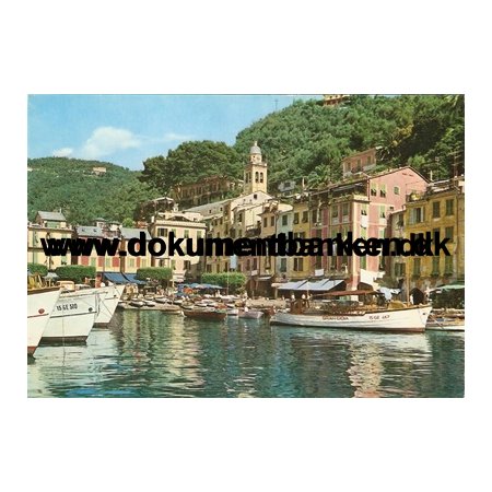 Portofino, Luci e colori, Italien, Carte Postale